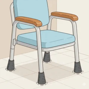 Durable toilet waste bags being used in a portable camping toilet during an outdoor trip.