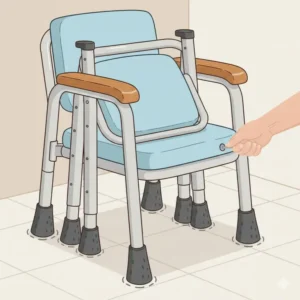 Eco-friendly compostable toilet waste bags breaking down naturally to reduce environmental impact.