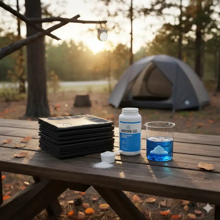 Portable Toilet Bags and Absorbent Powder: 7 Best Solutions for 2026