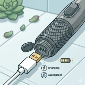 Step-by-step diagram showing how to attach a cordless bidet bracket to a toilet tank without plumbing tools.